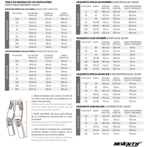 Blugi (jeans) moto barbati Seventy model SD-PJ18 Torino tip Regular fit culoare: albastru - Img 3