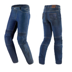 Blugi (jeans) moto femei Seventy model SD-PJ8 tip Slim fit culoare: albastru (insertii Aramid Kevlar)