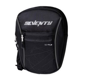 Borseta moto de picior Seventy model SD-TL2 - culoare: negru/alb