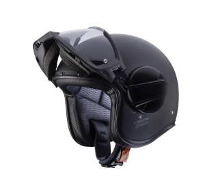 Casca Caberg model Ghost negru mat - fibra de sticla - Img 4