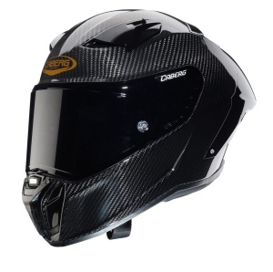 Casca integrala Caberg model GP01 Carbon Pinlock ready - 100% carbon - lentila Pinlock + viziera neagra incluse - FIM Approved