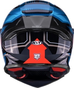Casca integrala KYT R2R PARSEC BLK/BLUE/RED ECE 22.06 - Img 6