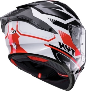 Casca integrala KYT R2R PARSEC WHT/RED ECE 22.06 - Img 5