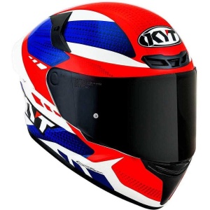 Casca integrala KYT TT-REVO GEAR BLUE-RED - Img 2