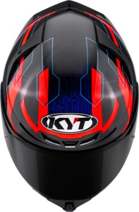 Casca integrala KYT TT-REVO SPEEDING MATT GRL BLK/RED/BLUE ECE 22.06 - Img 9