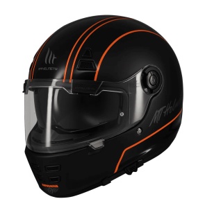 Casca integrala MT Jarama SV Wild B1 negru mat - model Retro - Cafe Racer (ochelari soare integrati) - tip viziera: MT-V-32 - Img 11