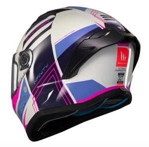 Casca integrala MT Stinger 2 Tron C8 roz lucios - Img 5