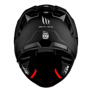 Casca integrala MT Thunder 4 SV A1 negru mat (ochelari soare integrati) - tip viziera MT-V-28B - Img 7