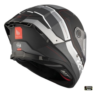 Casca integrala MT Thunder 4 SV R25 B2 negru gri mat - Img 3
