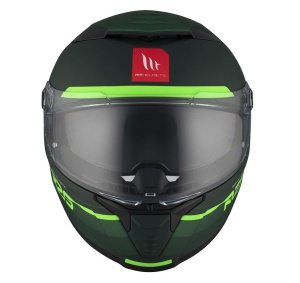 Casca integrala MT Thunder 4 SV R25 C6 Verde Mat (ochelari soare integrati) - Img 5
