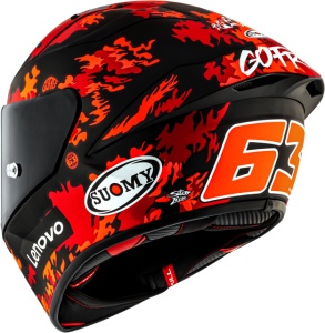 Casca integrala SUOMY S1-XR GP BAGNAIA 2025 DUCATI REPLICA FIM - Img 7