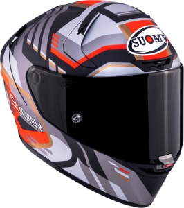 Casca integrala SUOMY SR-GP EVO INFRARED GREY/RED/BLK ECE 22.06 - Img 3
