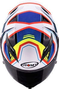 Casca integrala SUOMY STELLAR 2 BLACKSTAR WHT/BLUE ECE 22.06 - Img 9
