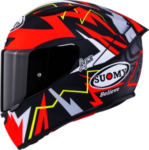 Casca integrala SUOMY TRACK-1 SAM LOWES 2025 REPLICA RED ECE 22.06 - Img 8
