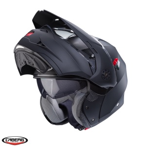 Casca modulabila (flip-up)/adventure Caberg model Tourmax X SV negru mat Pinlock ready - lentila Pinlock inclusa - Img 2