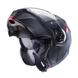 Casca modulabila (flip-up) Caberg model Duke Evo SV negru mat Pinlock ready - lentila Pinlock inclusa - Img 4