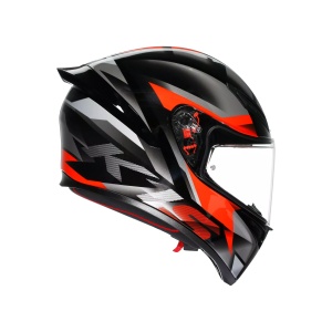Casca moto integrala AGV K1 S FASTLAP BLACK/GREY/RED - Img 3
