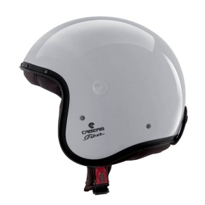 Casca open face (jet) Caberg model Freeride X A1 alb lucios (fibra de sticla) - Img 2