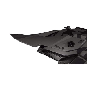 Cozoroc casca off road MT Falcon Karson F0 negru/gri mat - culoare: gri mat