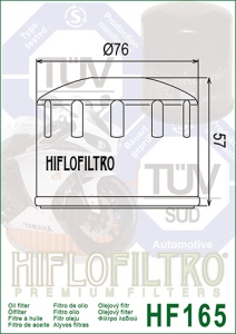 Filtru de ulei HIFLOFILTRO HF165 - Img 2