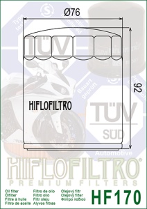 Filtru de ulei HIFLOFILTRO HF170C Cromat - Img 2