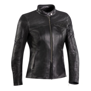 Geaca (jacheta) motociclete femei piele Urban/Heritage Ixon All season model Cranky LS culoare: negru