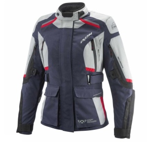 Geaca (jacheta) motociclete femei Touring/Adventure Ixon All season model Midgard LS culoare: gri/navy/negru