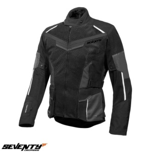 Geaca moto barbati Touring Seventy SD-JT70 Atacama negru/gri/alb