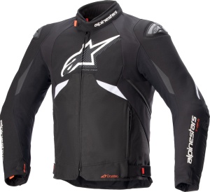 Geaca moto impermeabila Alpinestars T-GP R v3 Drystar Negru/Alb
