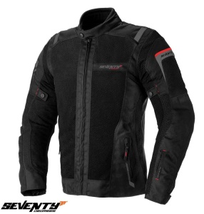 Geaca motociclete barbati Touring Seventy vara model SD-JT56 negru