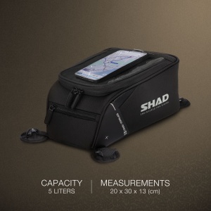 Geanta mica de rezervor (tank bag) SHAD SL12M X0SL121M cu magneti - Img 4