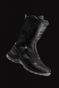 Ghete (cizme) moto Adventure (Touring) Unisex Seventy model SD-BA6 Stelvio culoare: negru/gri - Img 2
