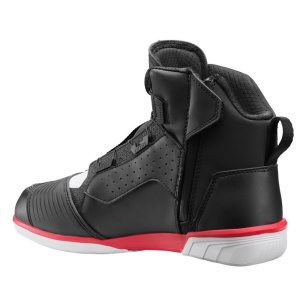 Ghete moto Urban/Roadster barbati All Season Ixon model Vyper WP MS culoare: negru/alb/rosu (100% waterproof) - Img 3