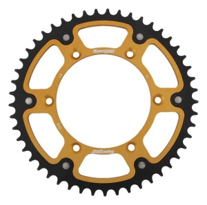 Kit de lant D.I.D Chain - Argintiu chain 520 VX, X-ring (X, NX, QX, XS), CHK front sprocket SUPERSPROX, CHK rear sprocket SUPERSPROX STEALTH pentru SUZUKI RM 125 1983-2004 - Img 4