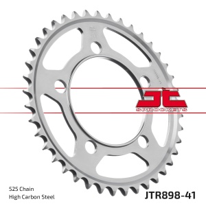 Kit de lant D.I.D Chain - Argintiu chain 525 VX, X-ring (X, NX, QX, XS), CHK front sprocket JT CHK rubber cushioned, CHK rear sprocket JT pentru KTM Supermoto 950 2006-2009 - Img 7