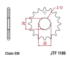 Kit de lant D.I.D Chain - Argintiu lant 530 VX, X-Ring, pinion fata JT, foaie spate JT pentru TRIUMPH Adventurer 900 1999-2001 - Img 3