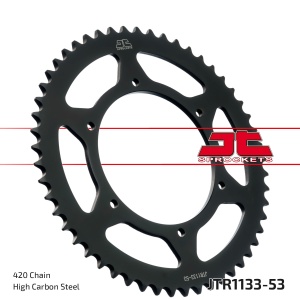 Kit de lant D.I.D Chain - Auriu chain 420 NZ, Non-sealed, CHK front sprocket SUPERSPROX, CHK rear sprocket JT pentru DERBI GPR 50 Nude 2004-2005 - Img 6