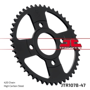 Kit de lant D.I.D Chain - Auriu chain 420 NZ, Non-sealed, CHK front sprocket JT, CHK rear sprocket JT pentru YAMAHA TZR 50 2004-2006 - Img 6