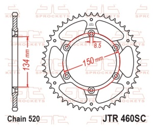 Kit de lant D.I.D Chain - Auriu chain 520 DZ, Non-sealed, CHK front sprocket JT, CHK rear sprocket JT pentru KAWASAKI KX 250 X 2021-2024 - Img 6