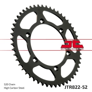 Kit de lant D.I.D Chain - Auriu chain 520 MX, Non-sealed, CHK front sprocket JT, CHK rear sprocket JT pentru HUSQVARNA CR 125 1990-1994 - Img 6