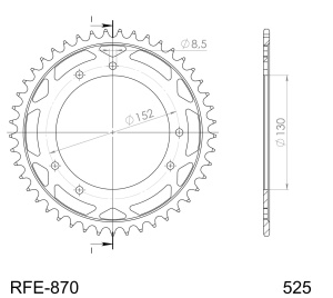 Kit de lant D.I.D Chain - Auriu chain 525 ZVM-X, X-ring (X, NX, QX, XS), CHK front sprocket SUPERSPROX, CHK rear sprocket SUPERSPROX pentru CAGIVA Navigator 1000 2001-2005 - Img 5