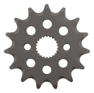 Kit de lant EK - Argintiu chain 420 DEH, Non-sealed, CHK front sprocket SUPERSPROX, CHK rear sprocket SUPERSPROX pentru HONDA CR 80 R / RB 1996-2002 - Img 2