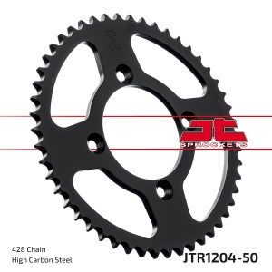 Kit de lant EK - Argintiu chain 428 SHDR, Non-sealed, CHK front sprocket JT, CHK rear sprocket JT pentru HONDA XR 100 R 1985-2003 - Img 6