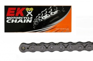 Kit de lant EK - Argintiu chain 520 H, Non-sealed, CHK front sprocket JT, CHK rear sprocket JT pentru CFMOTO 450 MT-R / RX 2024-2025 - Img 1