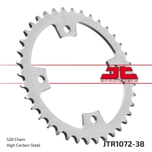 Kit de lant EK - Argintiu chain 520 H, Non-sealed, CHK front sprocket SUPERSPROX, CHK rear sprocket JT pentru ATV ARCTIC CAT DVX 250 2006-2008 - Img 6