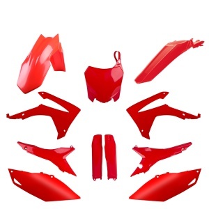 Kit plastice POLISPORT 91532 red cr04