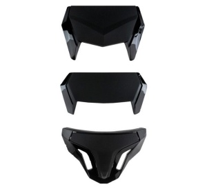 Kit ventilatii casca modulabila (flip-up) MT Atom SV - culoare: negru mat