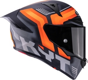 KYT R1R CARBON ACCELERATOR MATT ORANGE - Img 4