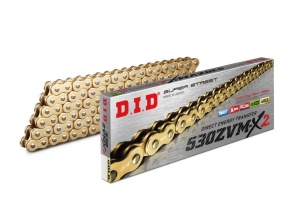 Lant ZVM-X series X-Ring D.I.D Chain 530ZVM-X2 122 zale Gold/Gold