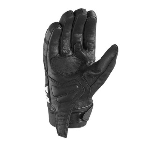 Manusi barbati Roadster Mid-season textil/piele Ixon model MIG 2 WP MS culoare: negru/alb - degete tactile - waterproof - Img 2